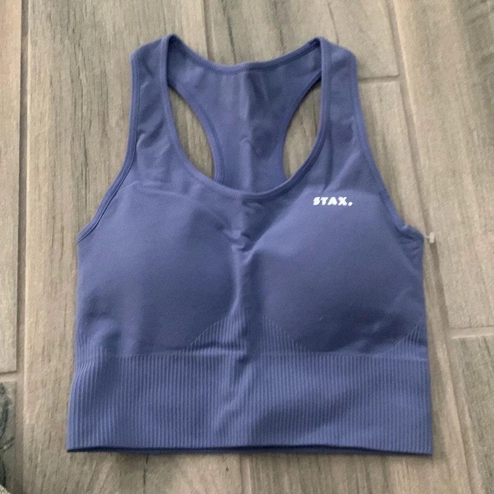 Stax bluish purple sportsbra - Picture 1 of 5